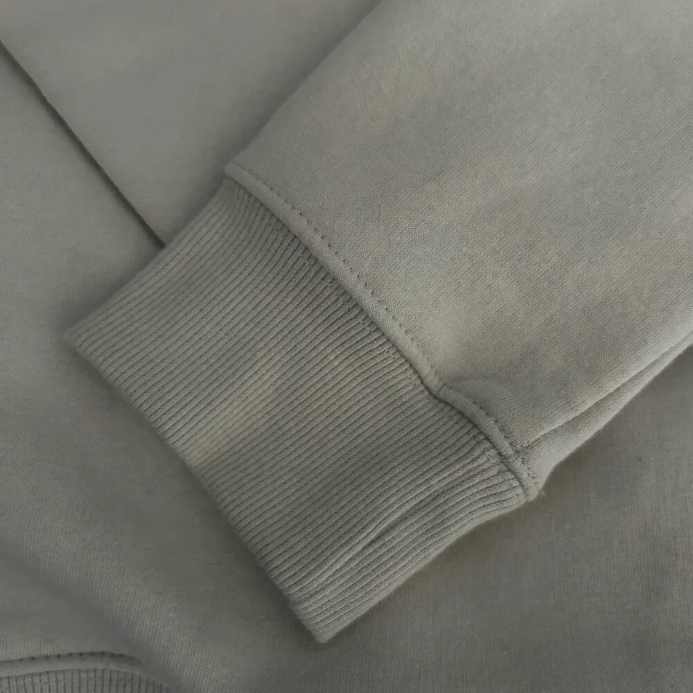 NWOT H&M Men's L'atelier Archives Hoodie, Beige, size S - Picture 10 of 11